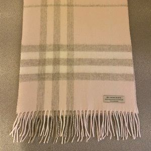 Burberry Classic Check Cashmere Scarf